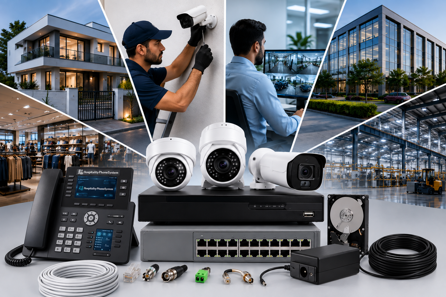 JB Electronics CCTV Setup